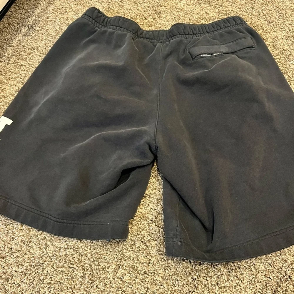 Nike Black Shorts with Just Do It Print mens size medium